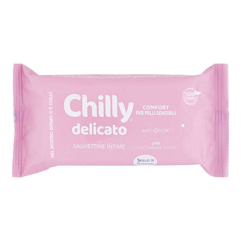 Chilly Pocket Hellävarainen Rauhoittava Kaava Pyyhkeet 12 kpl.