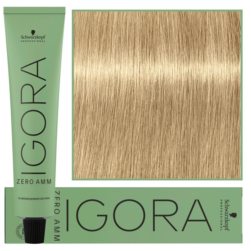 Schwarzkopf Professional Igora Zero Amm Hiusväri 60ml 9-0 | Erittäin vaalea luonnollinen blondi