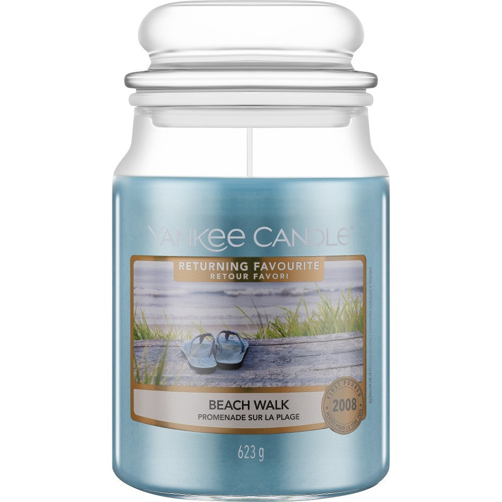 Yankee Candle -tuoksuinen rantakävelykynttilä - 623,0 g