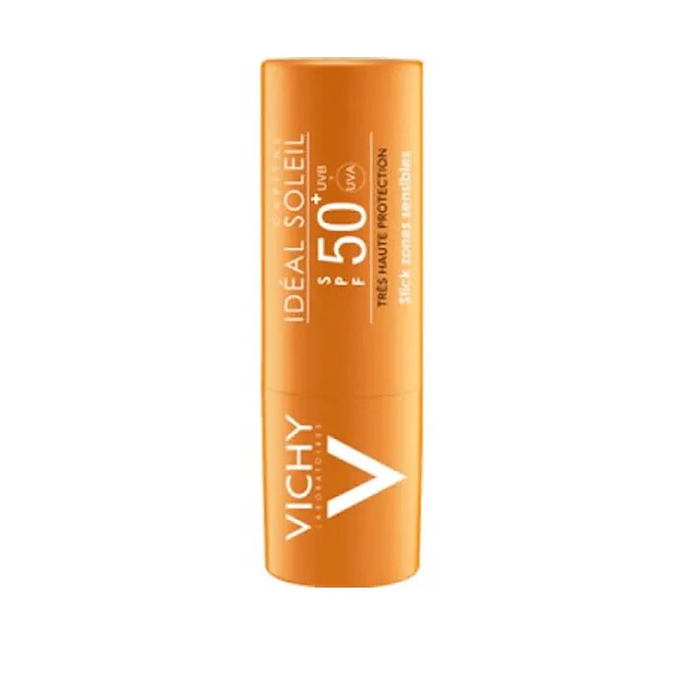 Vichy Idéal Soleil Stick Aree Sensibili SPF50 9ml — Aurinkosuojastick