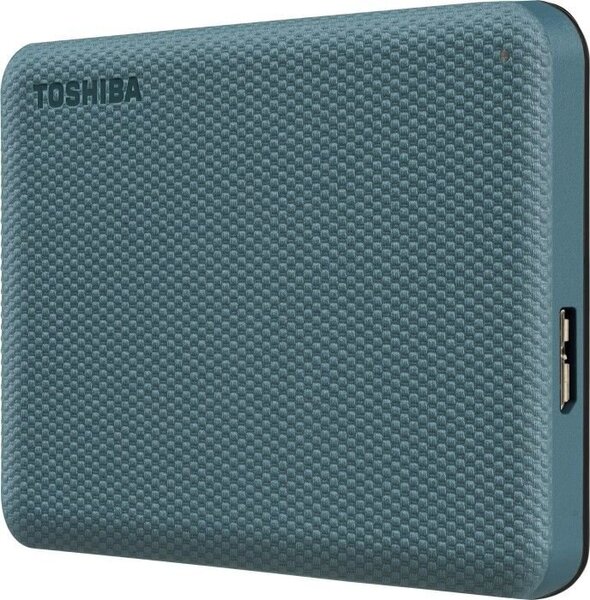 Toshiba Canvio Advance - Ulkoiset kovalevyt - 4TB - Vihreä