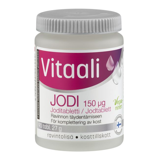 Vitaali Jodi 150 mikrog 90 tabl