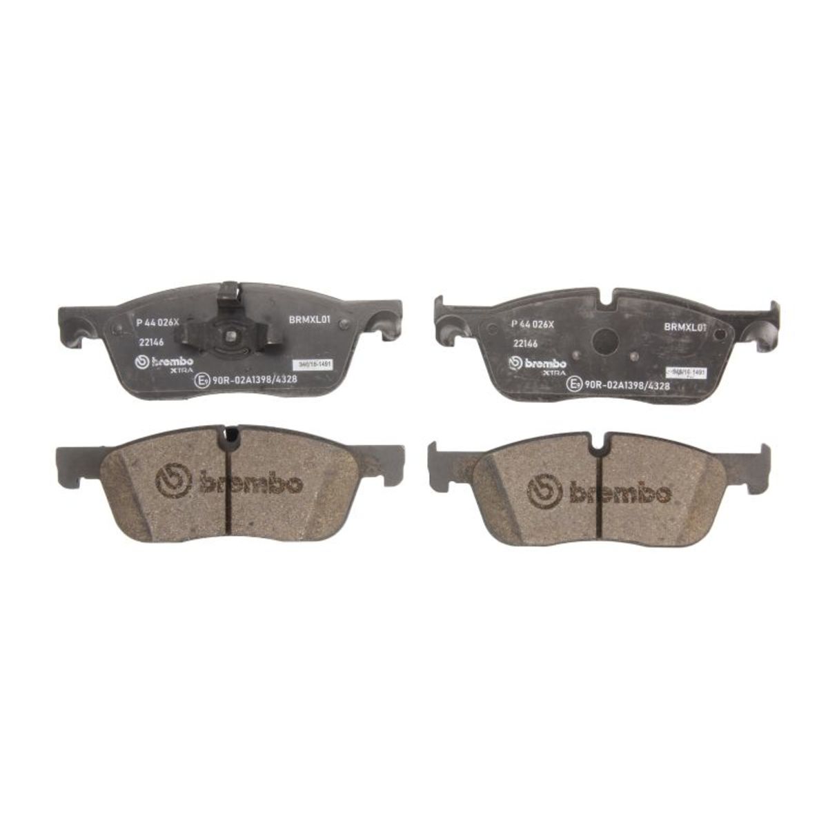 Jarrupalat, levyjarru BREMBO P 44 026X