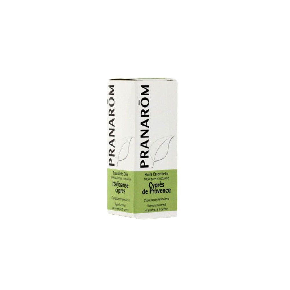 Eteeriset öljyt Pranarôm Provence Cypress eteerinen öljy 10 ml