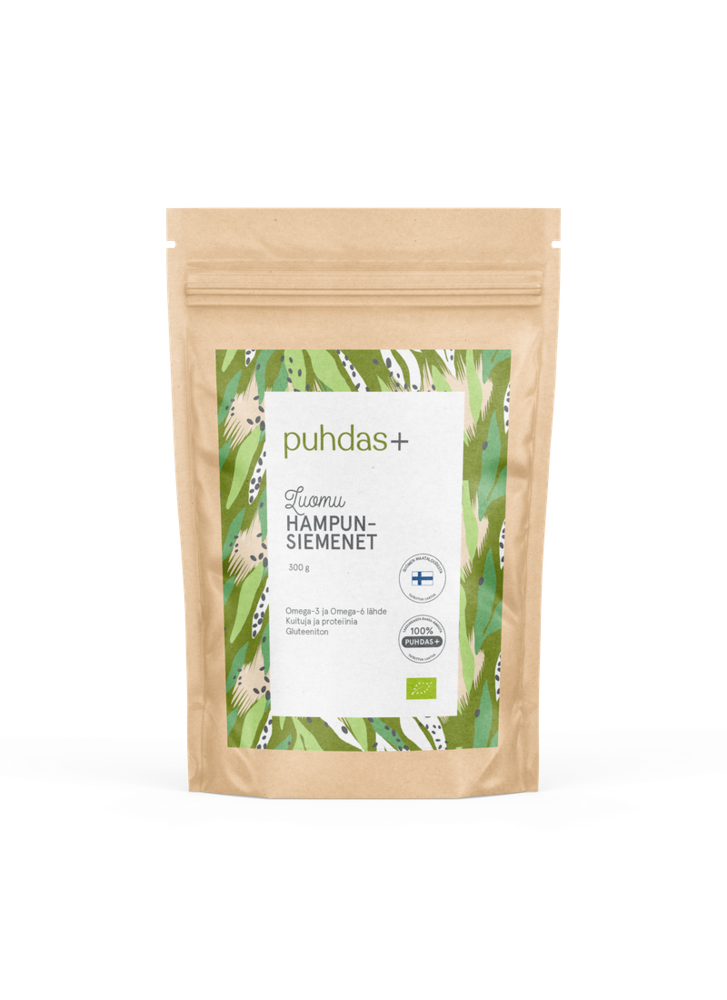 Luomu Hampunsiemenet 300 g
