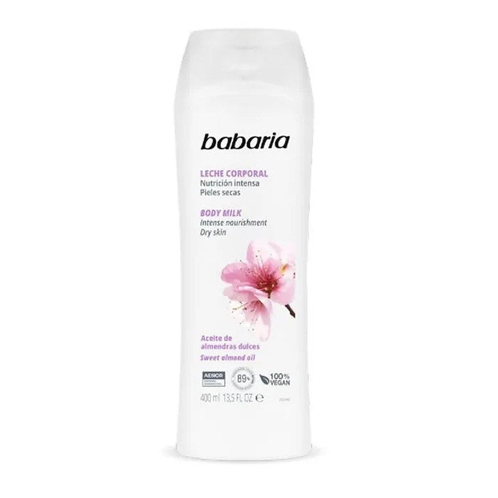Babaria Sweet Almond Body Milk Erittäin kuivalle iholle 400ml