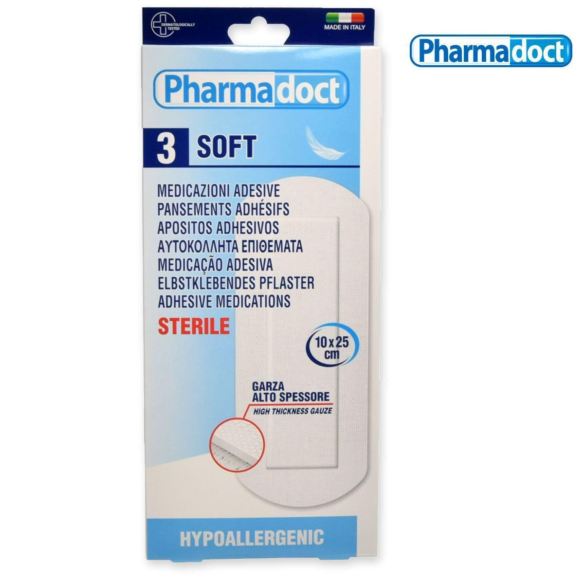 Pharmadoct 3 Laastaria 10 X 25 Tnt Steriili
