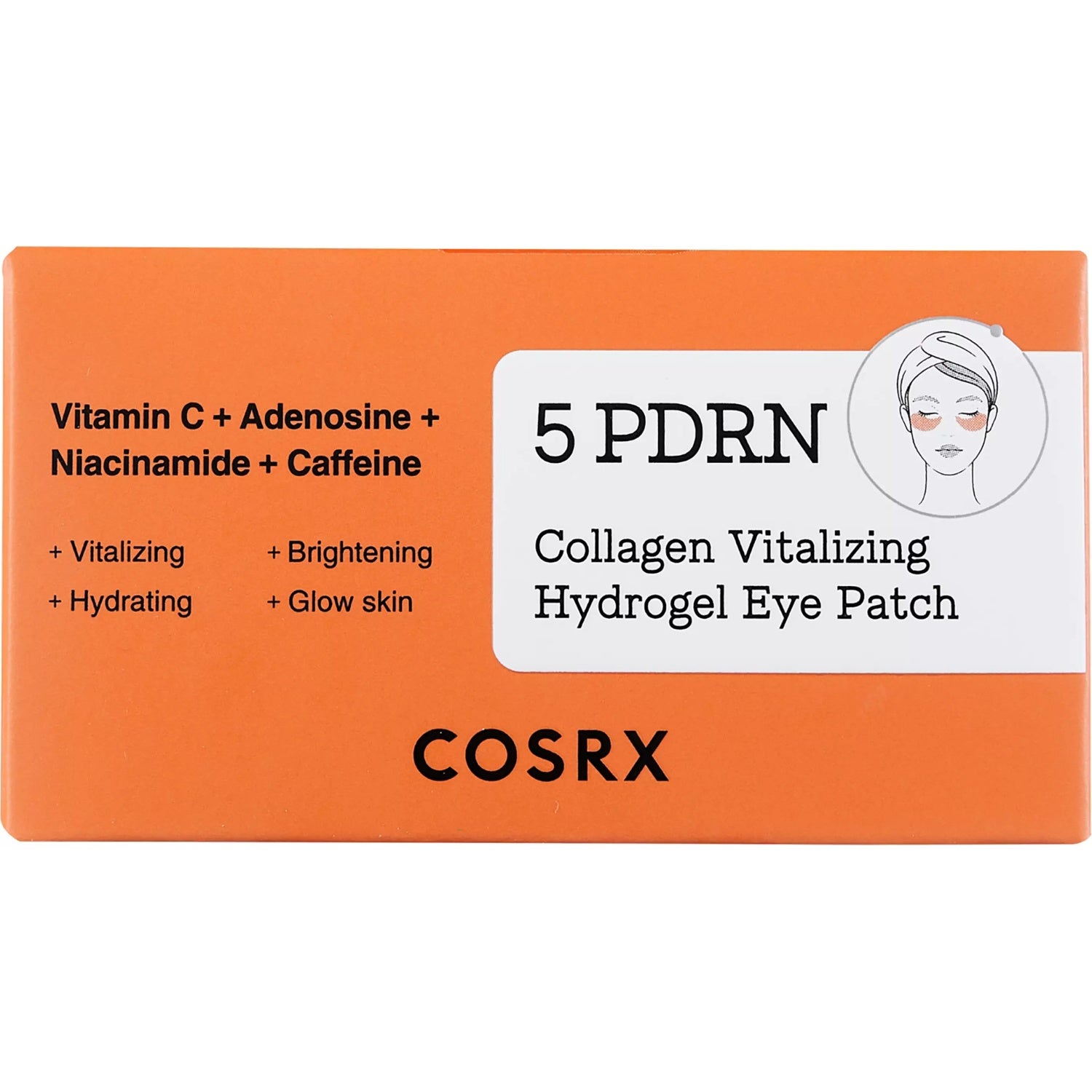 COSRX 5 PDRN Collagen Hydrogel Eye Patch 60 pcs