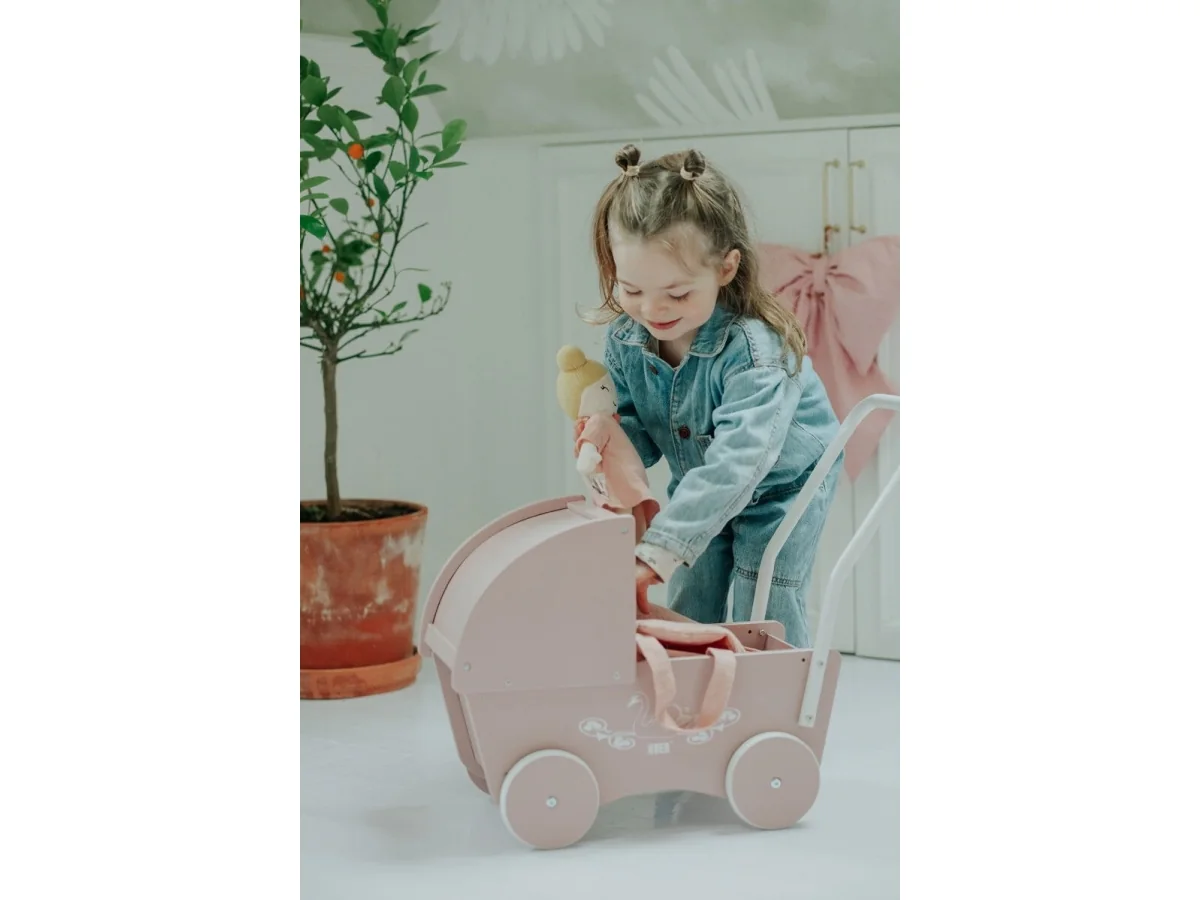 Krea Doll Pram Rose