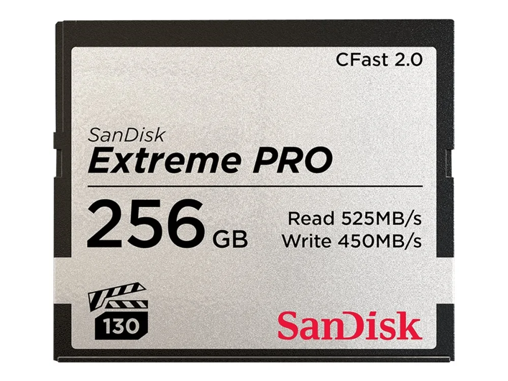 SANDISK Extreme Pro CFast 2.0 - 525MB/s - 256GB