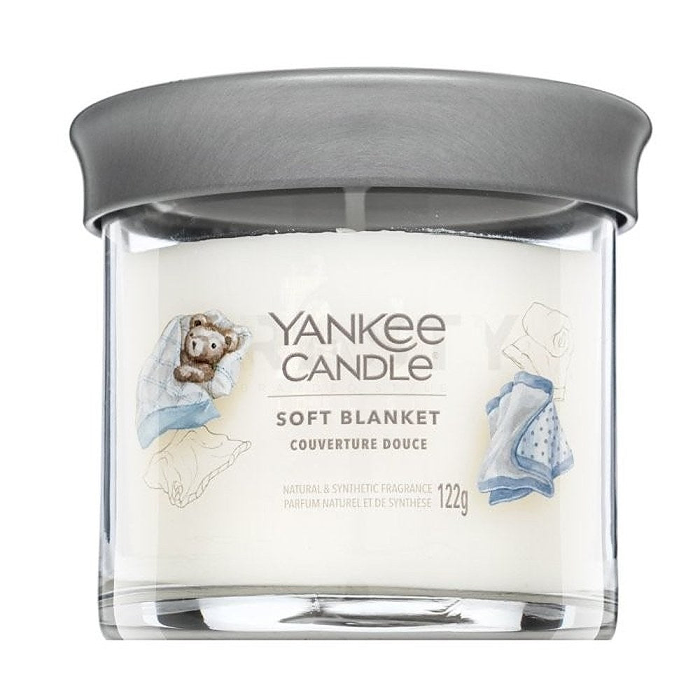 Yankee candle Pehmeä peitto Signature -lasikynttilä - 122,0 g