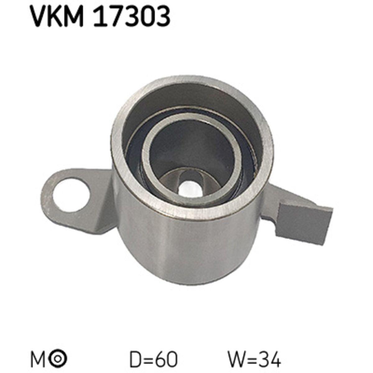 Kiristysrulla, hammashihnat SKF VKM 17303