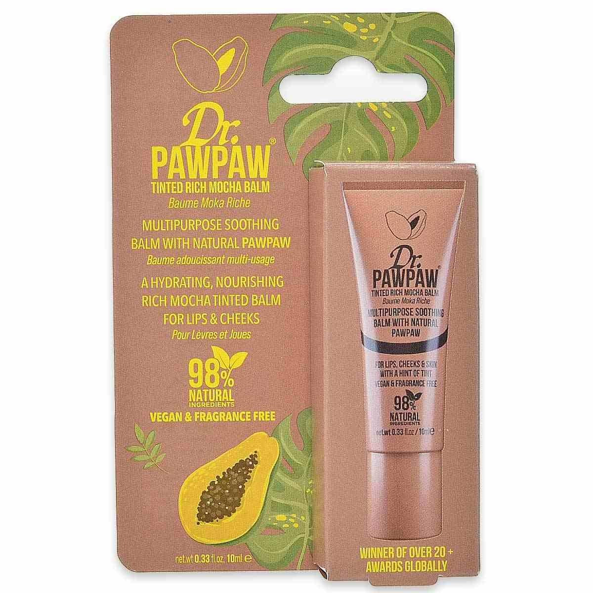 Dr. Pawpaw Rich Mocha Stick Duo Huulille ja Poskille 10 ml