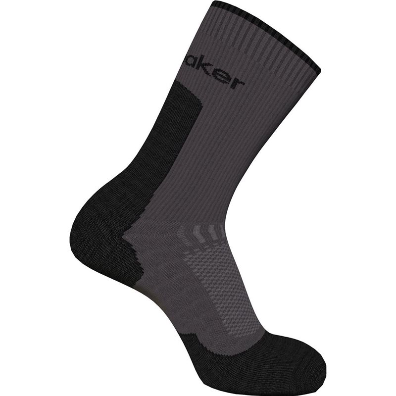 Icebreaker W Mer Hike+ Light Crew Obsidian/Black - M