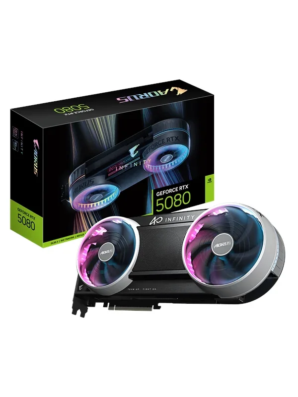 Gigabyte GeForce RTX 5080 Aorus Infinity 16 Gt -näytönohjain