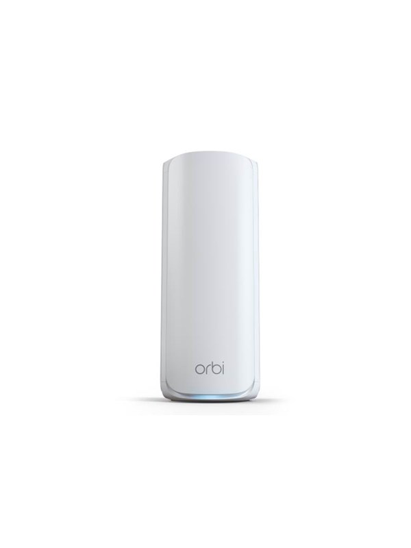 Netgear Orbi 770 -mesh WiFi -järjestelmä, Wi-Fi 7, BE11000, Tri-band, 1 kpl, mesh-satelliitti, valkoinen