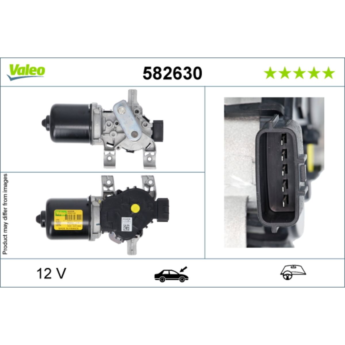 Pyyhkijän moottori VALEO 582630