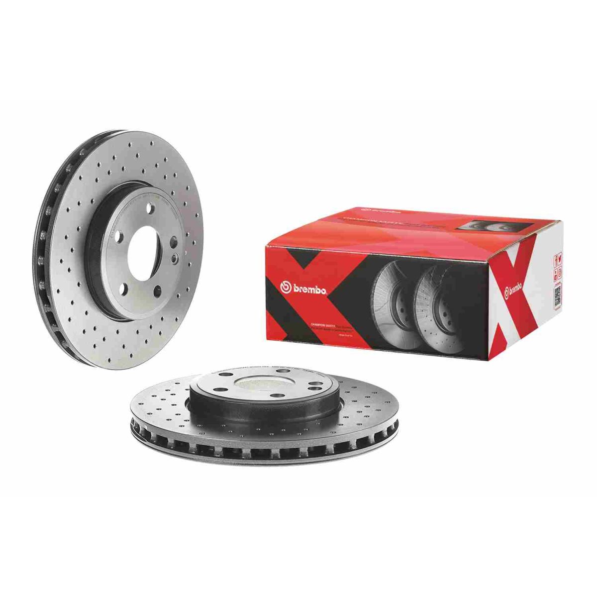Jarrulevy BREMBO 09.B344.4X
