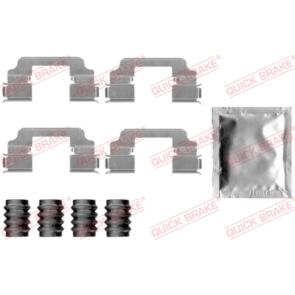 Jarrupalojen asennussarja QUICK BRAKE 109-1826