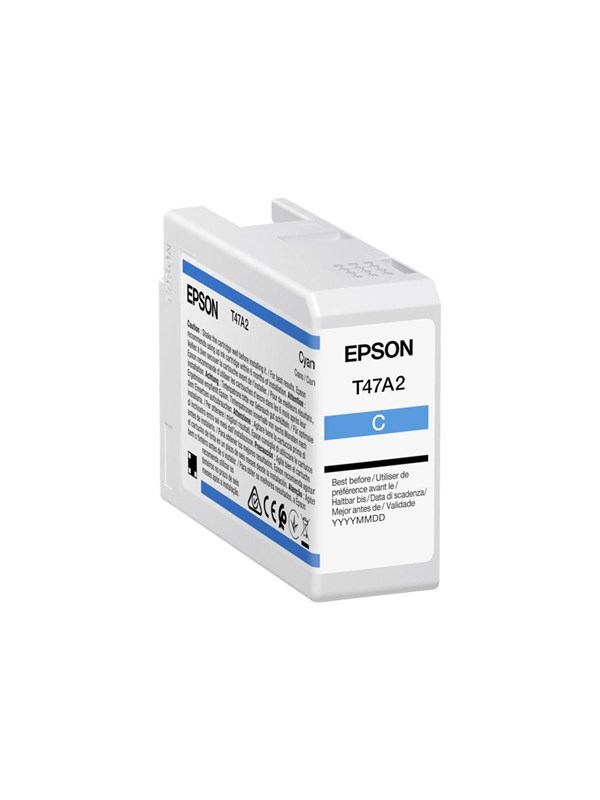 Epson T47A2-mustekasetti, 50 ml, syaani