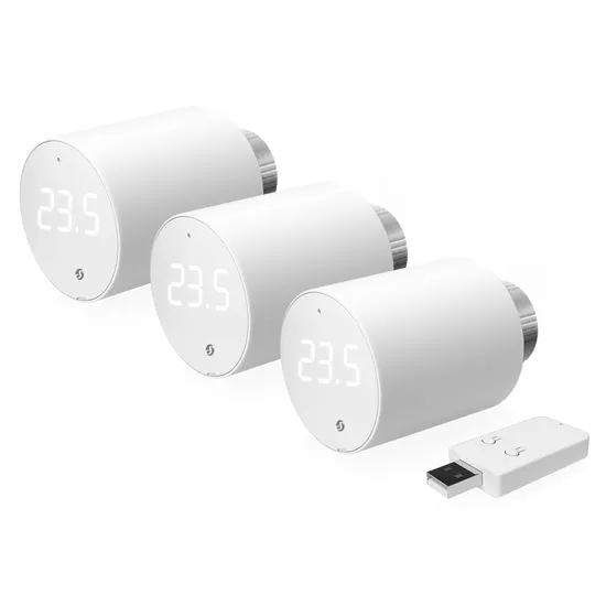 Shelly BLU TRV 3-Pack + BLU Gateway Gen3