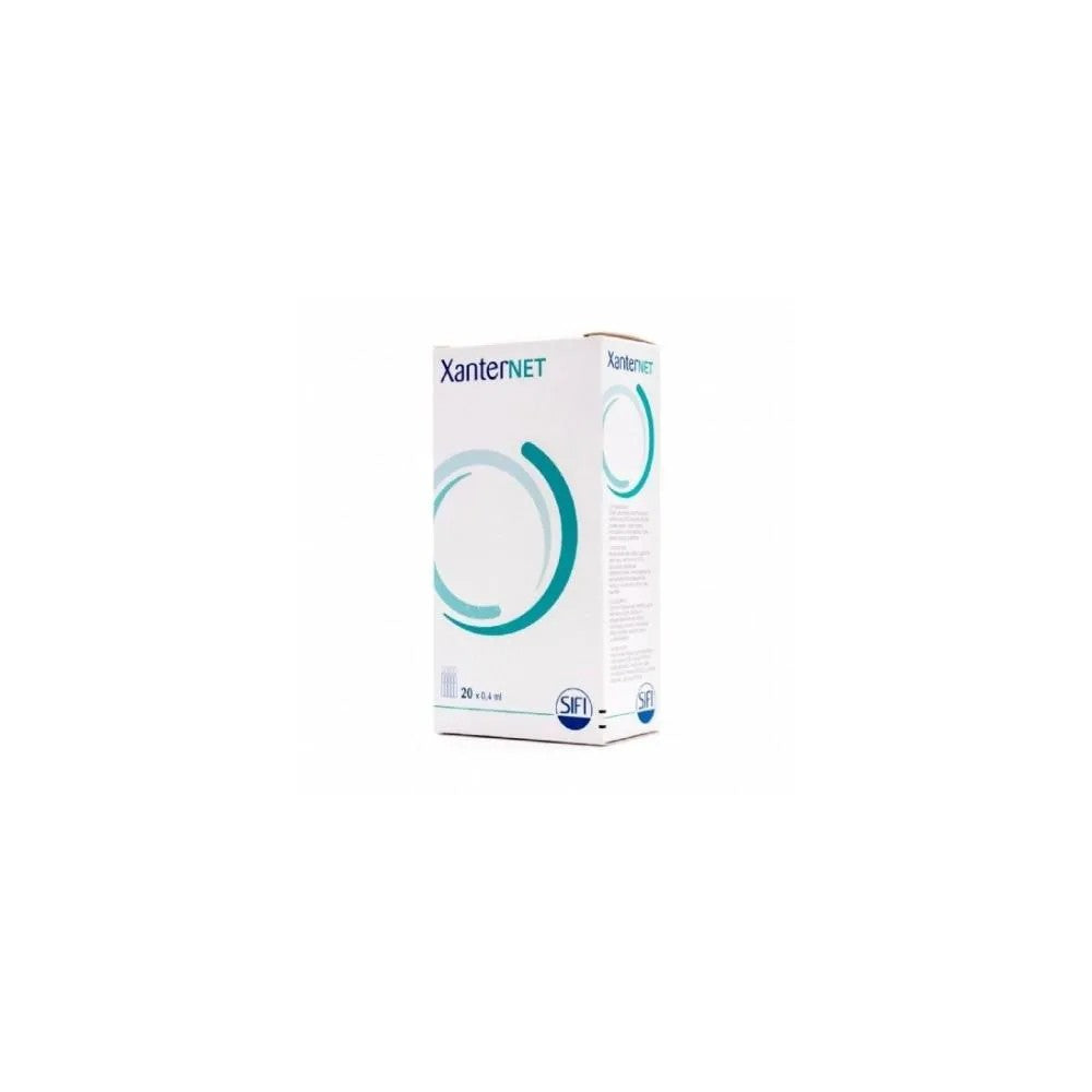 Xanternet Oftalmologinen geeli 20 kerta-annosta X 0,4 ml Sifi