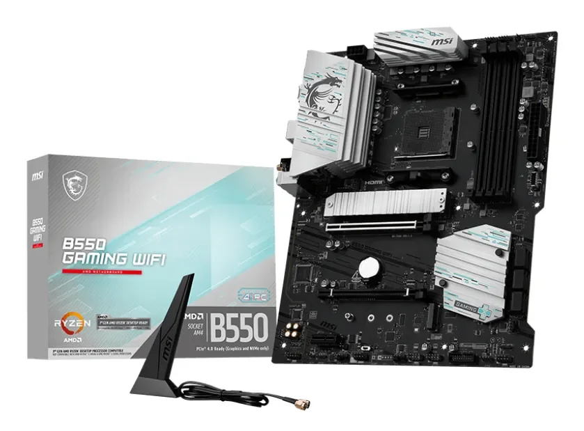 MSI B550 GAMING WIFI Emolevy - AMD B550 - AMD AM4 - DDR4 RAM - ATX