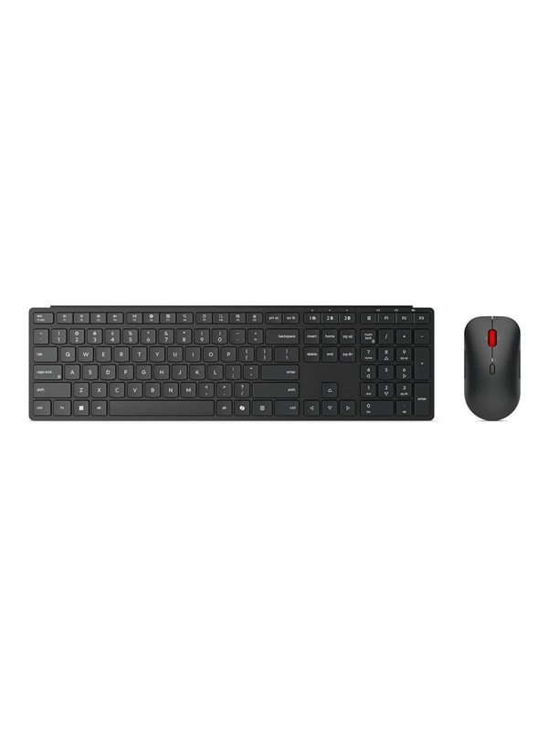 Lenovo Pro Combo 6000 - Näppäimistö ja Hiirisetti - Pohjoismainen - Musta