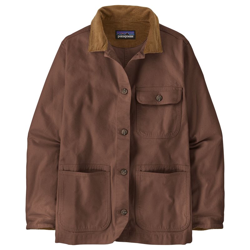 Patagonia W's Point Reyes Canvas Coat Berm Brown - L