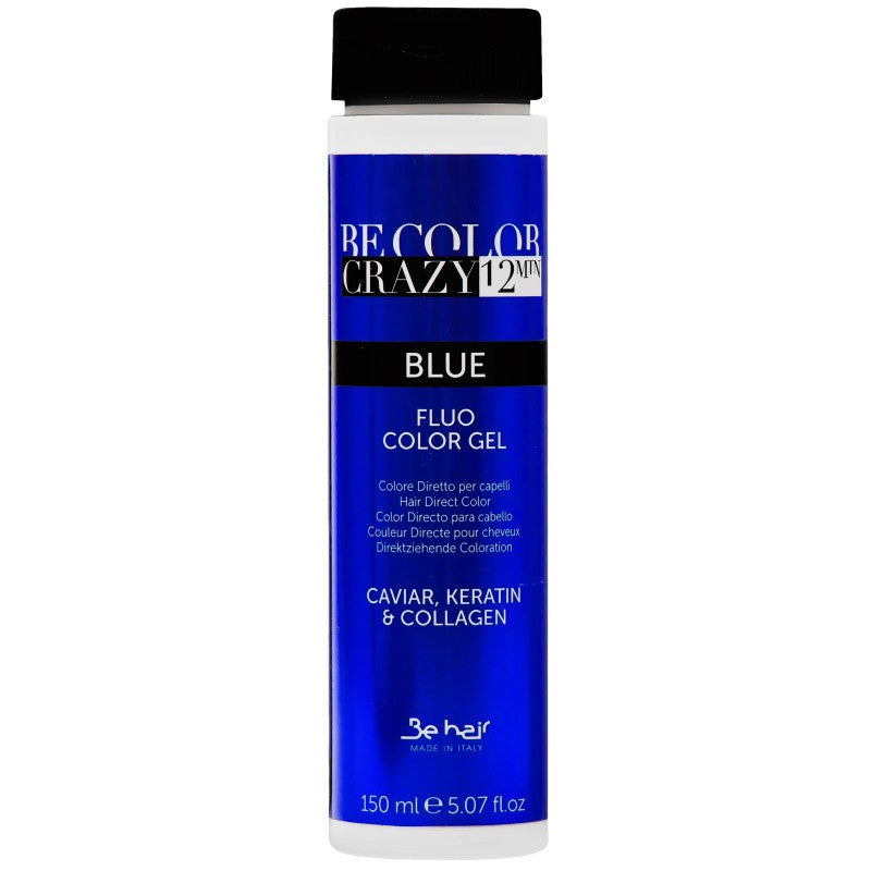 Be Hair Be Color Crazy Gel Toner hiuksille 150 ml Sininen