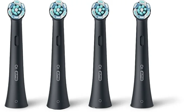 Oral-B iO Ultimate Clean 4 kpl -vaihtoharjaspäät, Musta