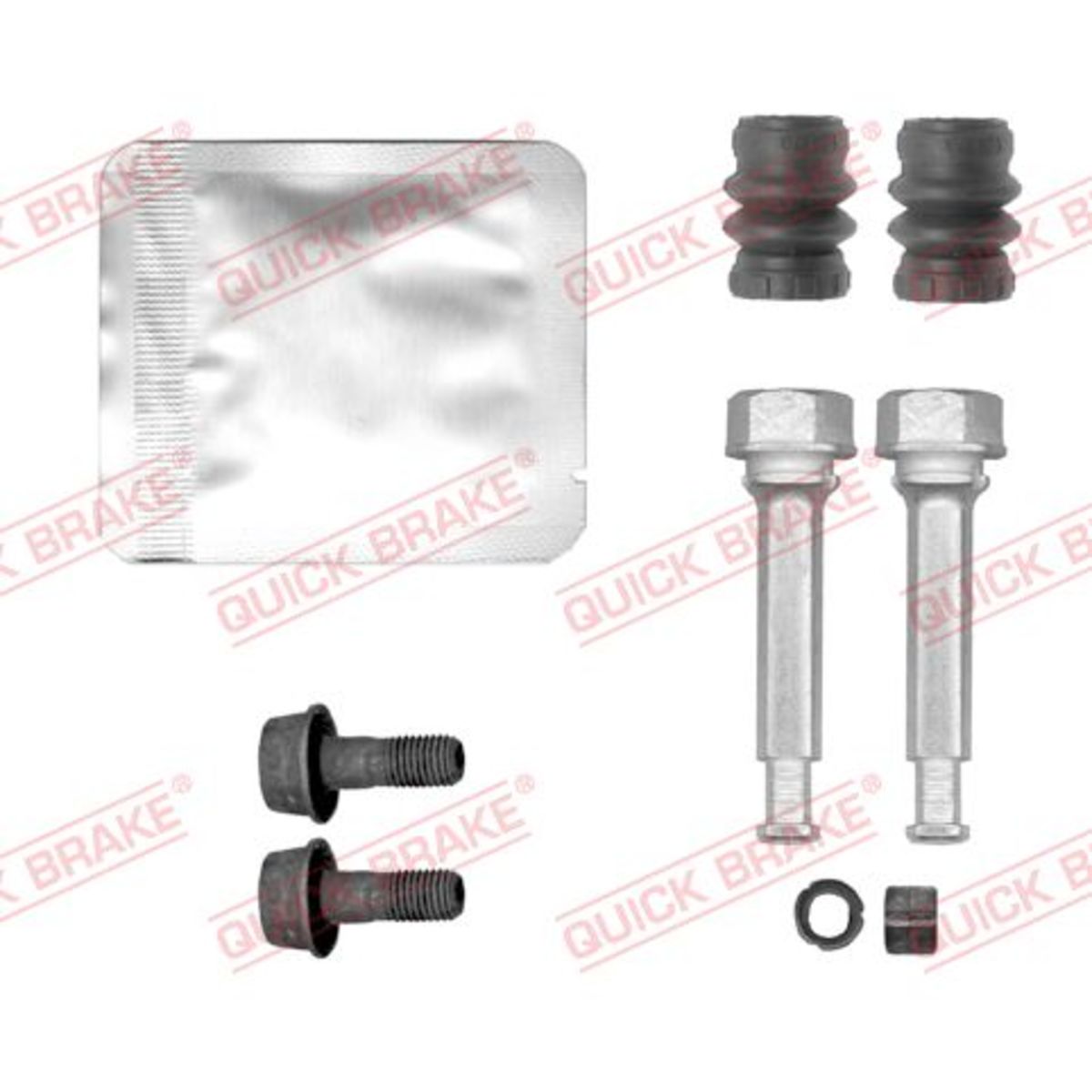 Jarrusatulan ohjainhylsysarja QUICK BRAKE 113-0050X