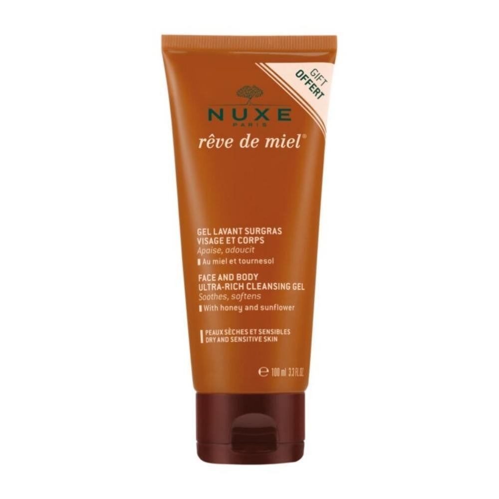 Nuxe Kultainen unelma Ultra Rich Facial Cleansing Gel 100 ml
