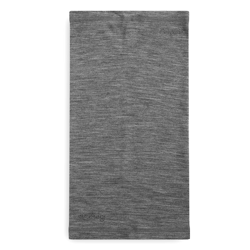 Bergans Wool JuniorNeck Warmer Solid Grey/Solid Dark Grey - 50