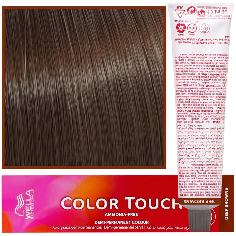 WELLA COLOR TOUCH Hiusväri 60 ml 6/73 Tumma Vaalea Kulta Kastanja
