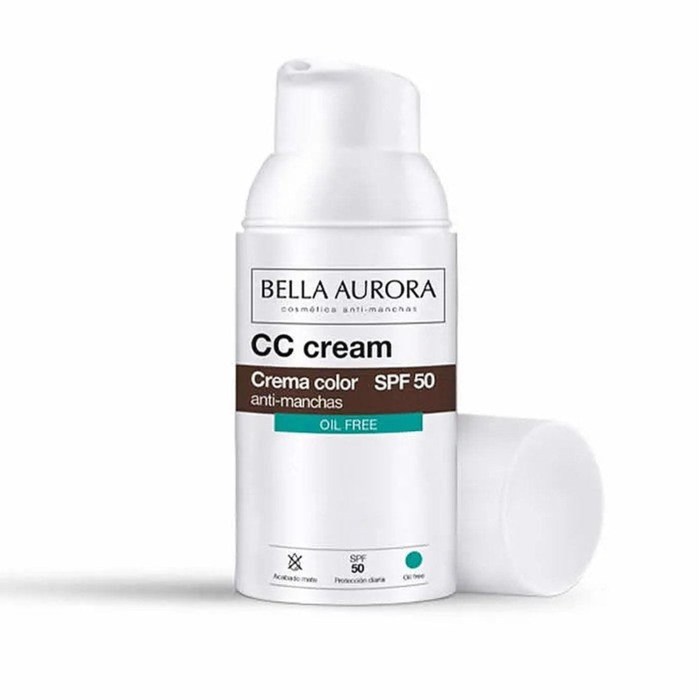 Bella Aurora CC Anti-impfection Cream Oil Free Spf50 30 ml