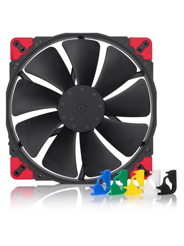 Noctua NF-A20 chromax.black.swap PWM -tuuletin, SSO2 laakeri, 200 mm, musta