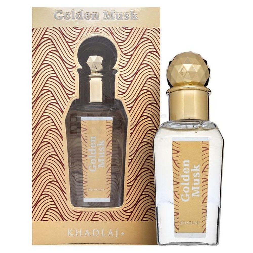 Khadlaj Golden Musk unisex-tuoksuöljy 15 ml
