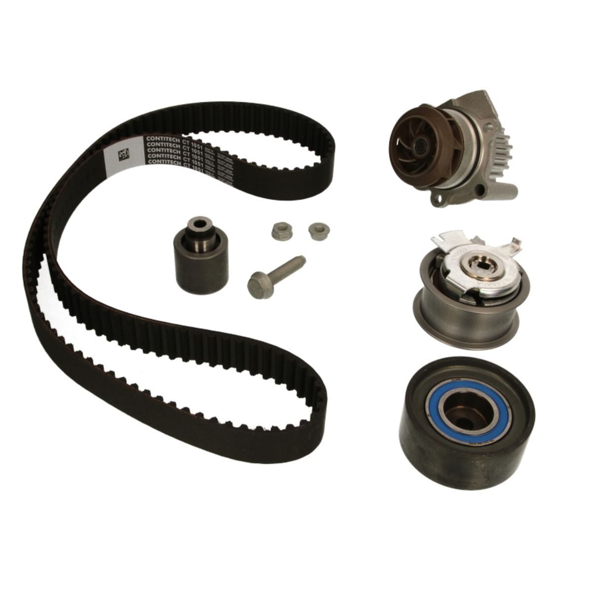 Vesipumppu + jakohihnasarja CONTITECH CT1051WP1