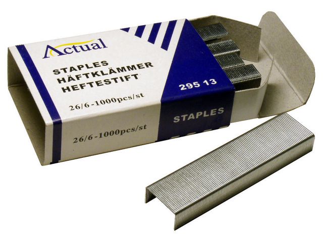 Other Niitit Actual 26/6, 1000 kpl 29513 Vastaa: N/A