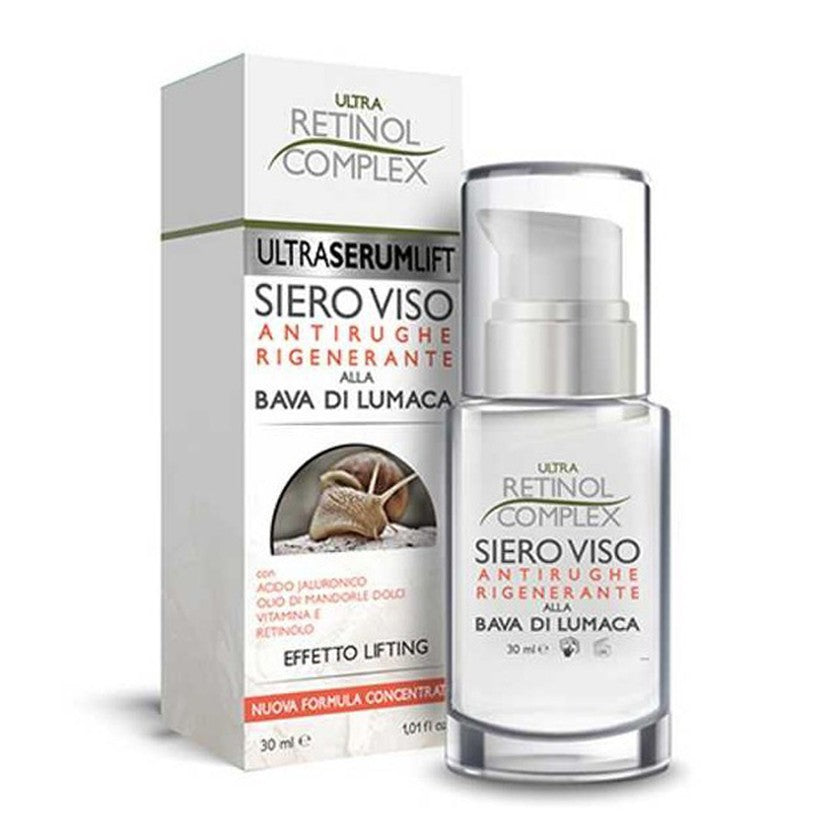 Retinol kompleksi ryppyjä ehkäisevä kasvojen seerumi etanan lima 30 ml
