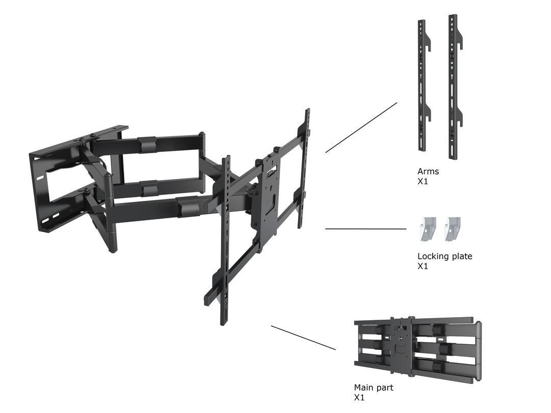 Multibrackets M Universal Long Reach Arm