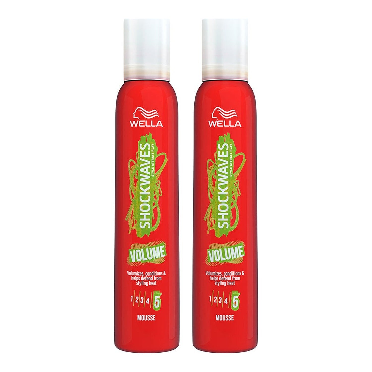 Wella Styling Wellashockwaves Volume Mousse 200 ml
