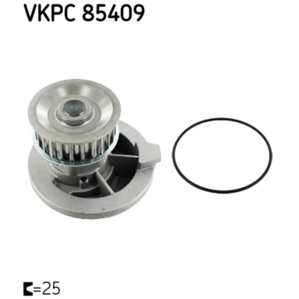 Vesipumppu SKF VKPC 85409