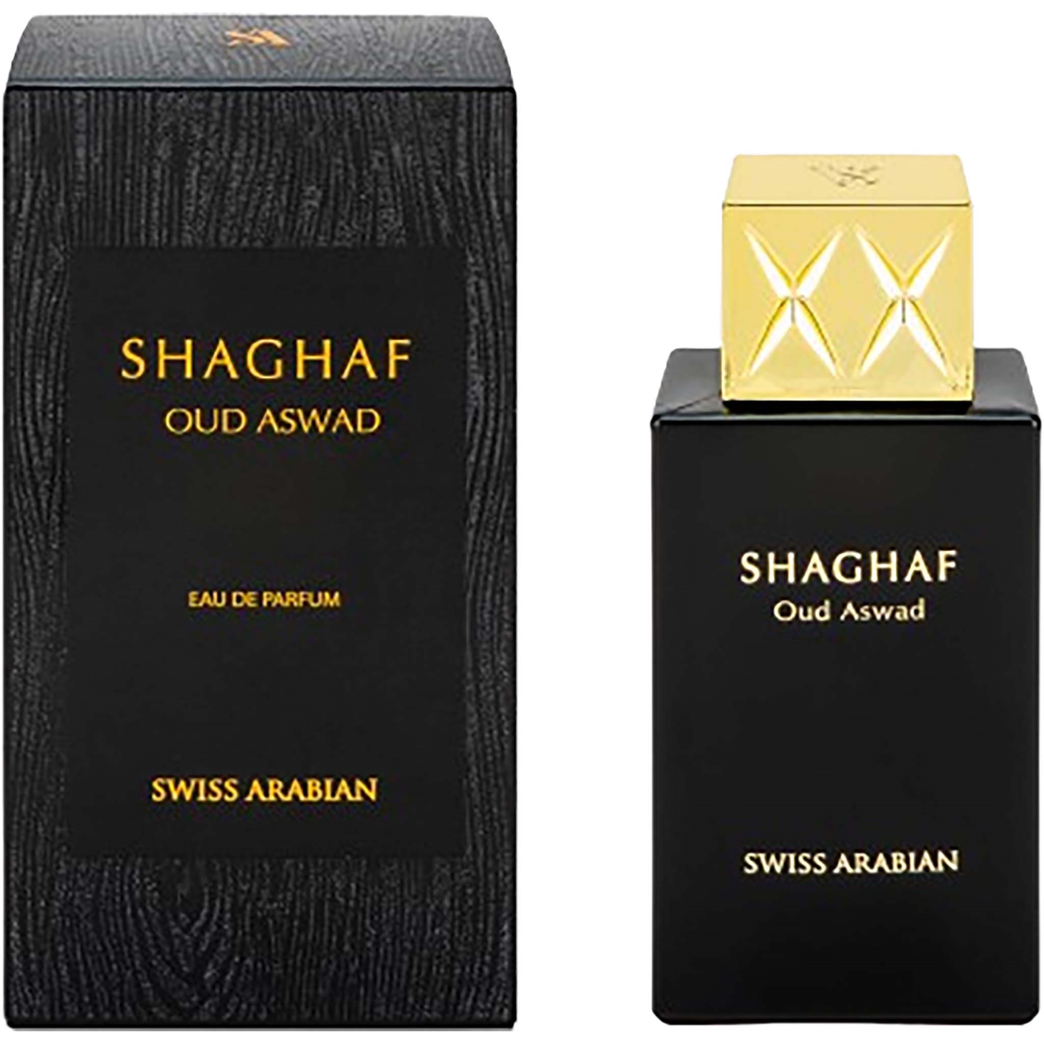 Swiss Arabian Shaghaf Oud Aswad Unisex Eau de Parfum – 75ml