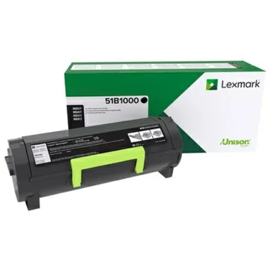 Lexmark Värikasetti musta, 2.500 sivua 51B00A0 Vastaa: N/A