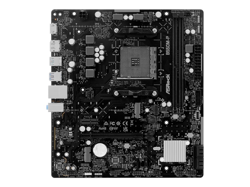 ASRock B550M-P AM4 mATX-emolevy