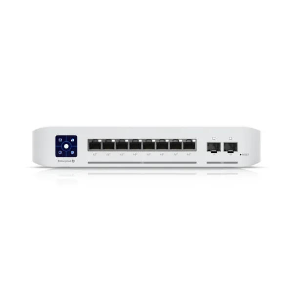 Ubiquiti UniFi Enterprise 8 PoE - Kytkin, ruostumaton teräs