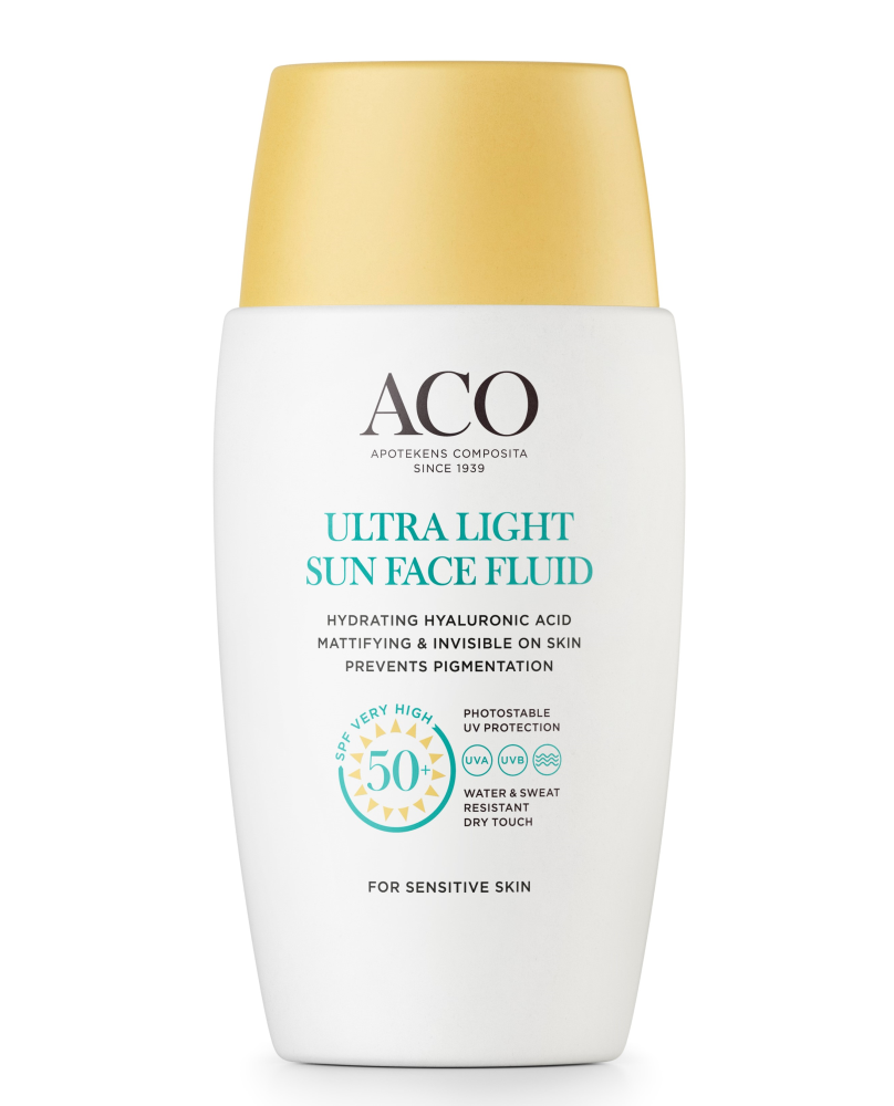ACO Sun Ultra Light Face Fluid SPF 50+ 40 ml