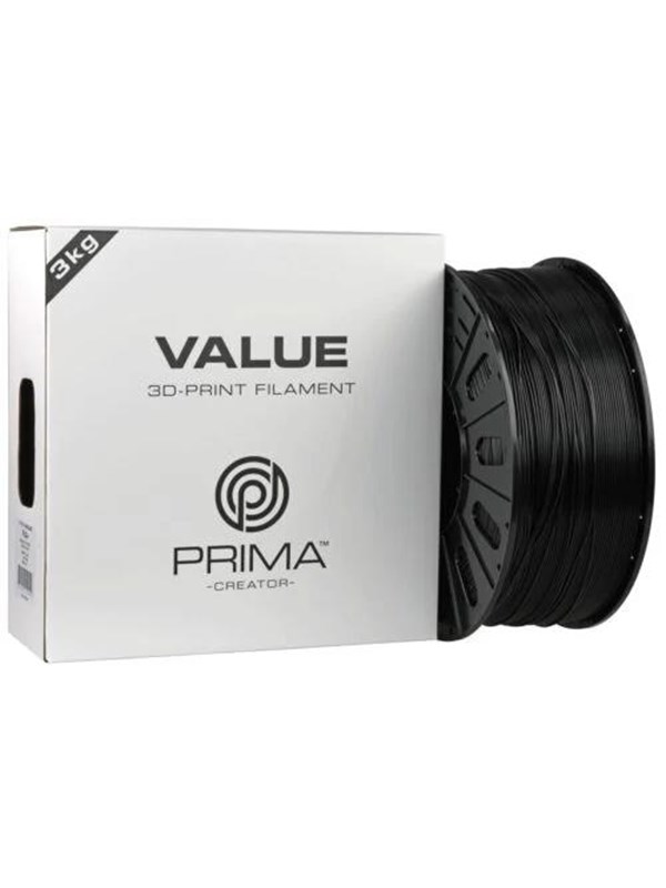 Prima PrimaValue PLA+ - 1,75mm - 3kg - Musta 7340002119571 Vastaa: N/A
